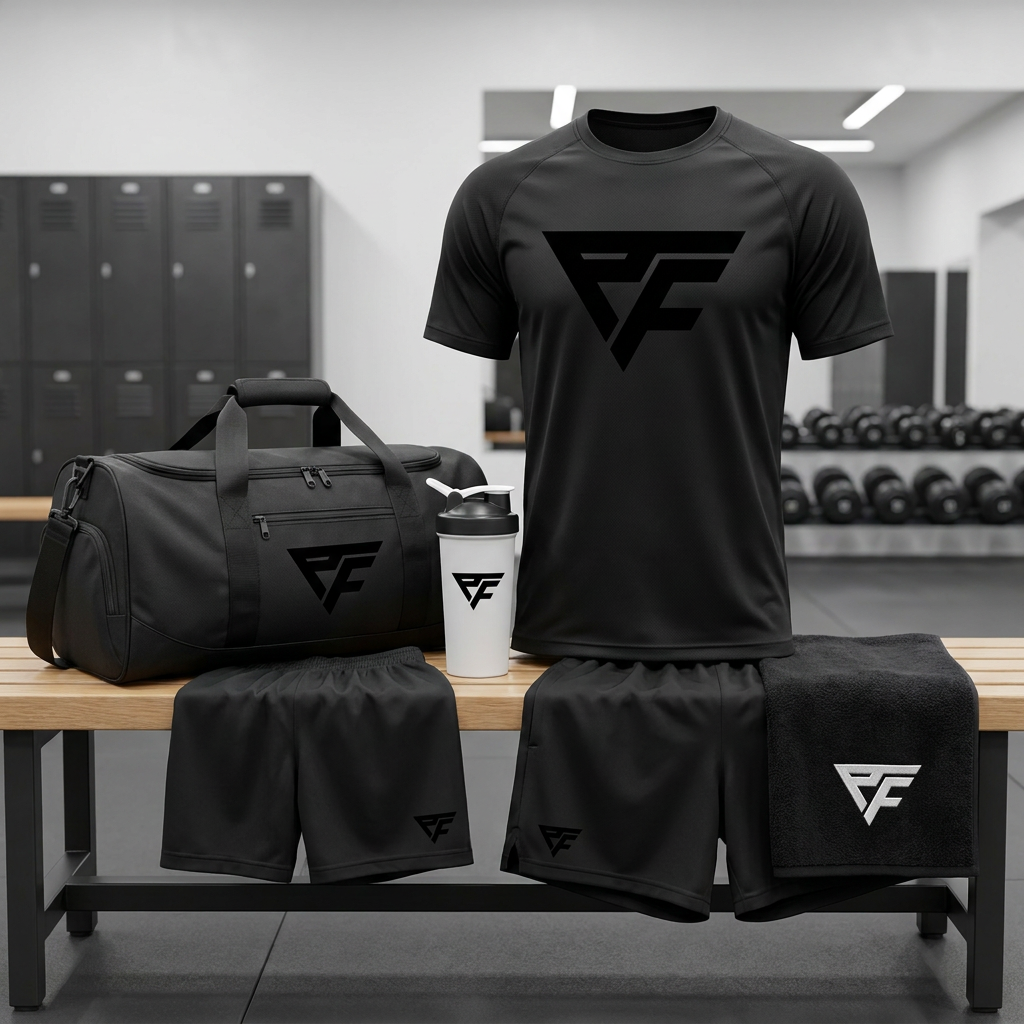 Piero Fitness PT branded training kit.